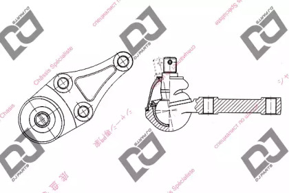 Шарнир DJ PARTS DB1035